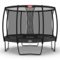 Preview: BERG ELITE 330 Trampolin Deluxe AIRFLOW grau