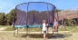 Preview: Berg Trampolin Leiter mit Plattform ab 330cm