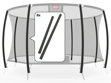 BERG Schaumstoffschutz-8er-Set für Sicherheitsnetz Deluxe