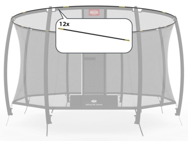 Berg Ersatzteil Fiberglasstangen-Set für Deluxe Sicherheitsnetz 430