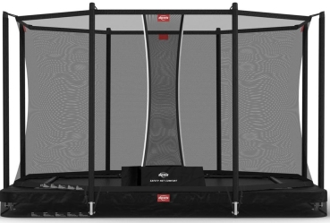 BERG Ultim Favorit InGround 330 Black + Safety Net Comfort