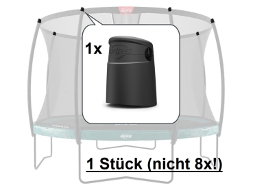 BERG Ersatzteil für Sicherheitsnetz Deluxe - 1 Stk. Kappe-Set für oberes Rohr (1x)