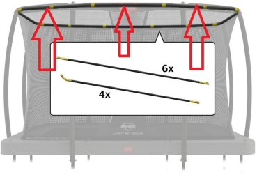 Berg Ersatzteil Deluxe ULTIM 330x220 Fiberglasstangen-SET ab Bj.2020 (V.02)