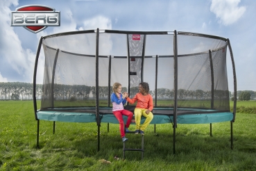 BERG Champion 330 Trampolin Deluxe grau