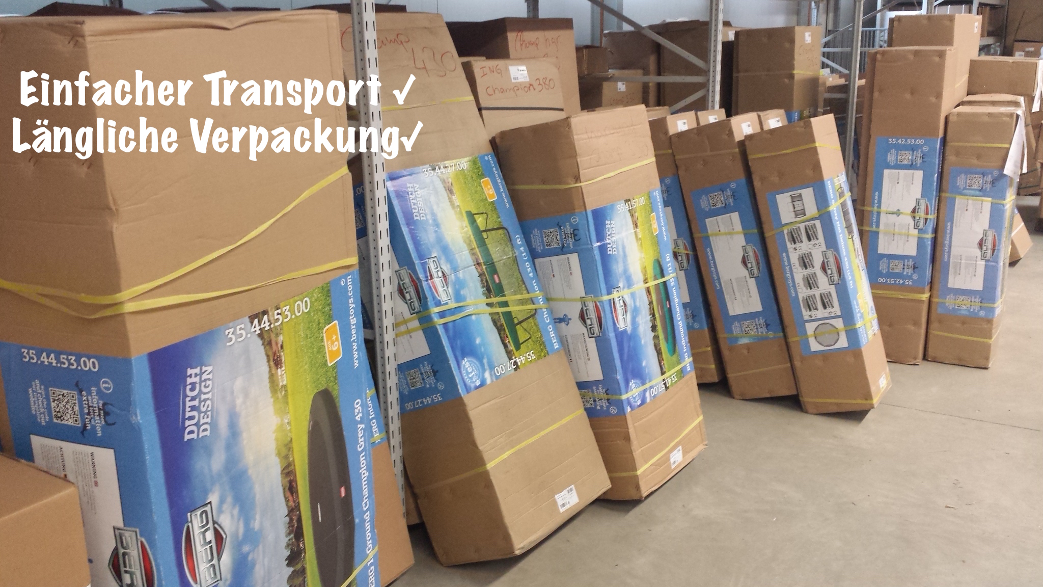 Trampolin Zentrum Berg Elite Inground 430