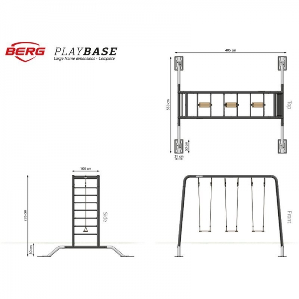 BERG Playbase Large TL SOFORT ABHOLBEREIT - KEIN VERSAND