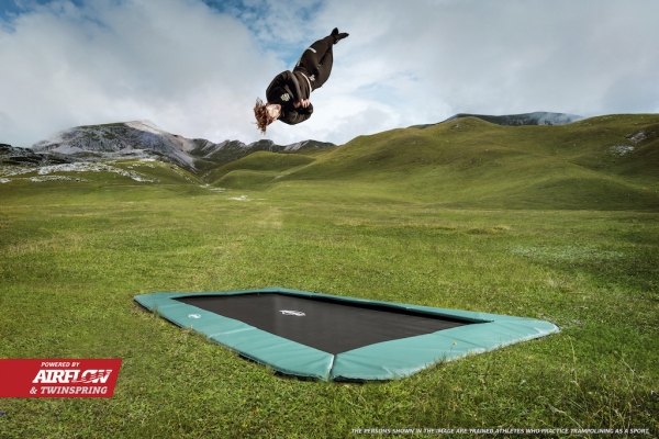 Berg Ultim Champion Flatground 410 DLX XL + AEROWALL schwarz