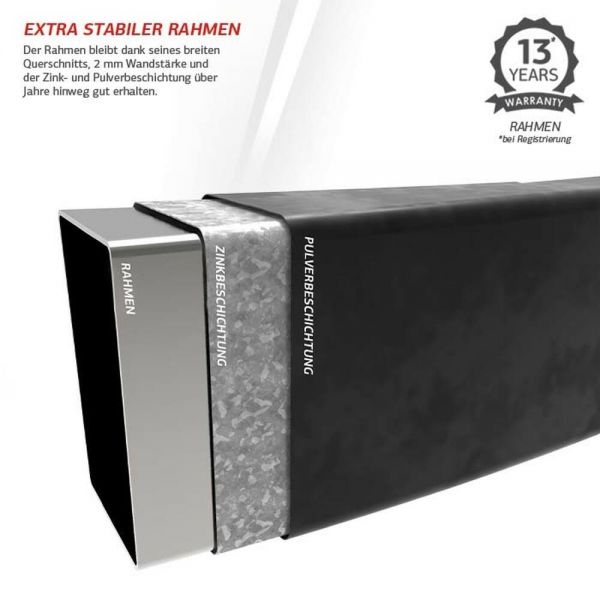 BERG Ultim Pro Bouncer FlatGround 500 + AeroWall 2x2 BLK&GRY BERG Ultim Pro Bouncer FlatGround 500 + AeroWall 2x2 BLK&GRY