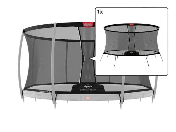 Trampolin-Zentrum - Ersatzteil Netz für Sicherheitsnetz Deluxe von Berg.