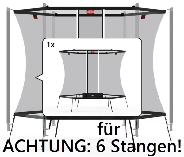 Berg Comfort Ersatzteil 270 Sicherheitsnetz EINZELN für 6 Stangen AB JUNI