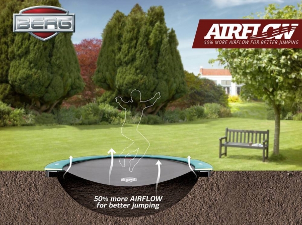 BERG FlatGround Champion 430 AIRFLOW grau