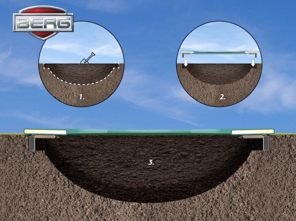 BERG FlatGround ELITE 430 AIRFLOW grau