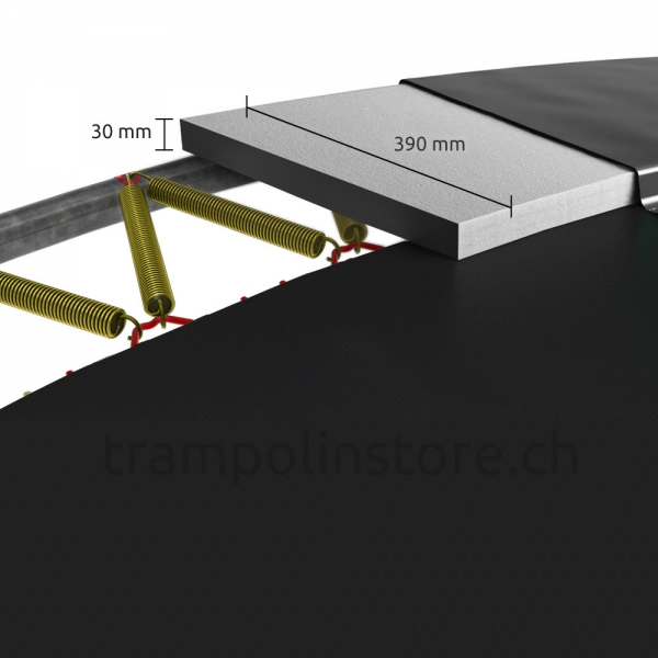 Berg Trampolin GRAND ELITE Inground 520 grey Deluxe